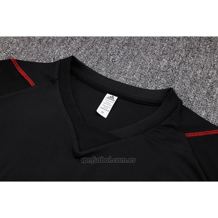Chandal del Sao Paulo Manga Corta 2023-2024 Negro - Pantalon Corto